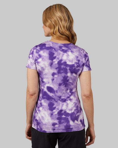 WOMEN'S COOL PRINTED FITTED T-SHIRT