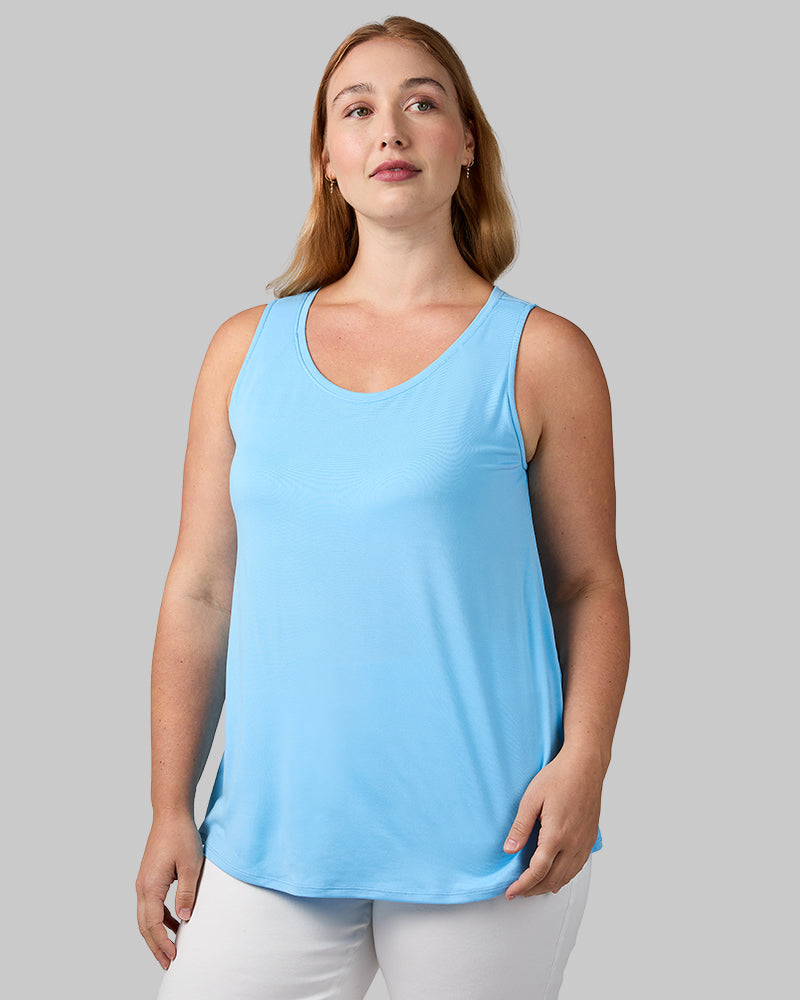 WOMEN'S COOL FLOWY BRA TANK