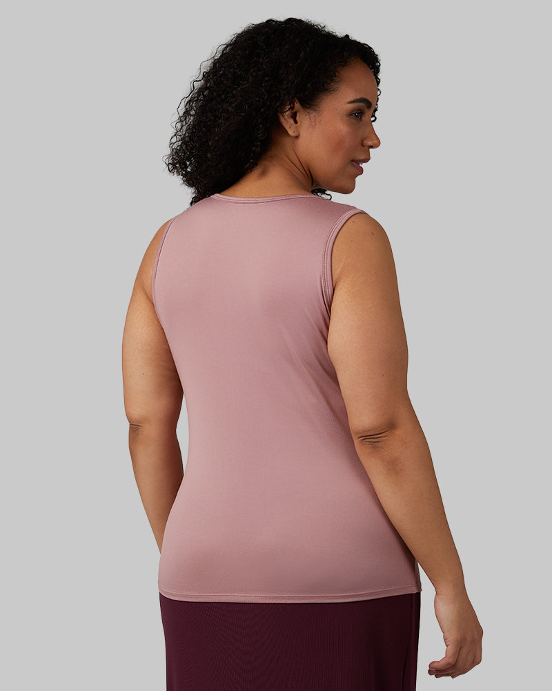 WOMEN'S COOL FITTED BRA TANK
