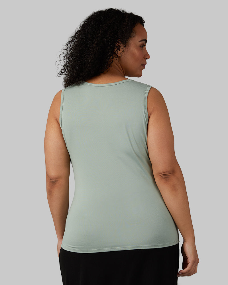 WOMEN'S COOL FITTED BRA TANK