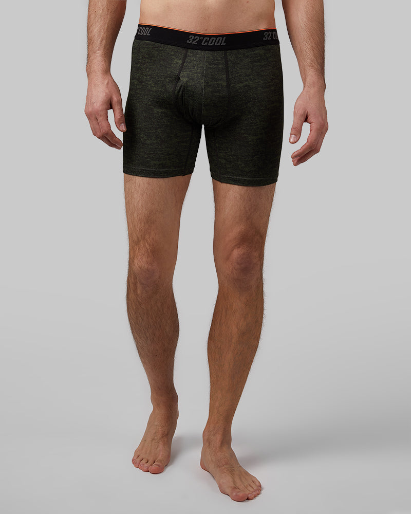 MEN'S COOL ACTIVE PRINTED BOXER BRIEF