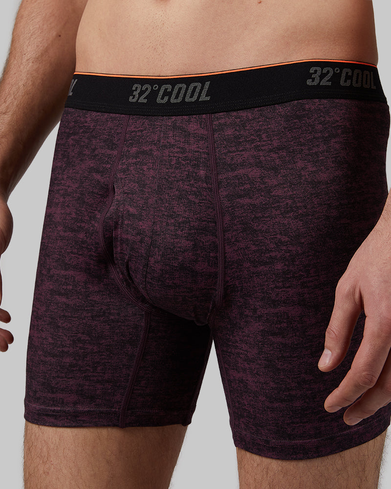 MEN'S COOL ACTIVE PRINTED BOXER BRIEF
