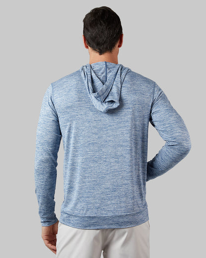 MEN'S COOL LONG SLEEVE HOODED T-SHIRT