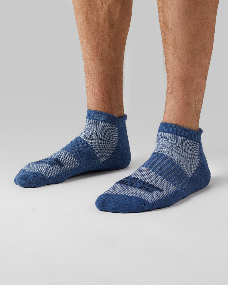 MEN'S 6-PACK COOL COMFORT ANKLE RUNNING SOCKS