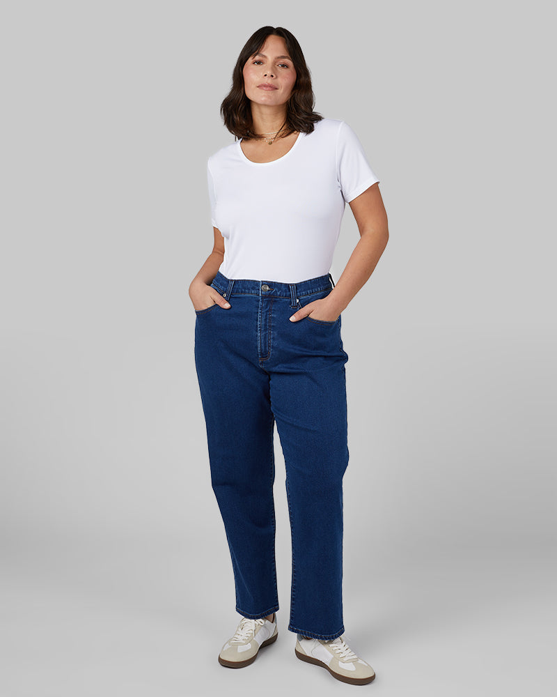 WOMEN'S STRETCH COMFORT RELAXED "SWEATPANT" JEAN