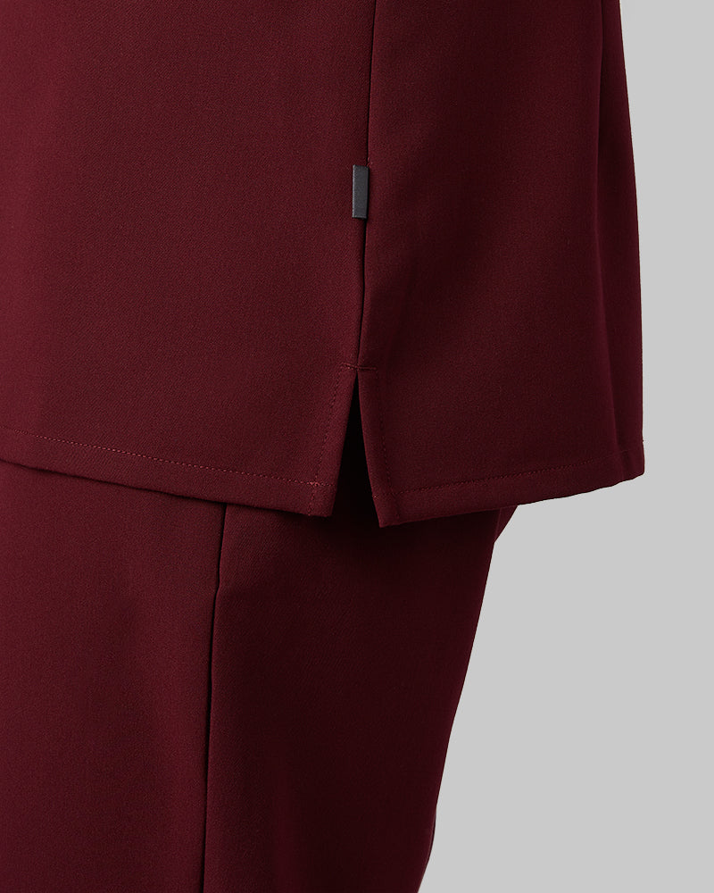 WOMEN'S CHEST POCKET V-NECK SCRUB TOP