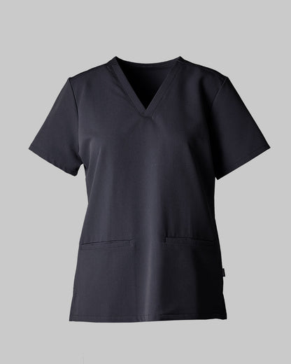 WOMEN'S 2-POCKET V-NECK SCRUB TOP