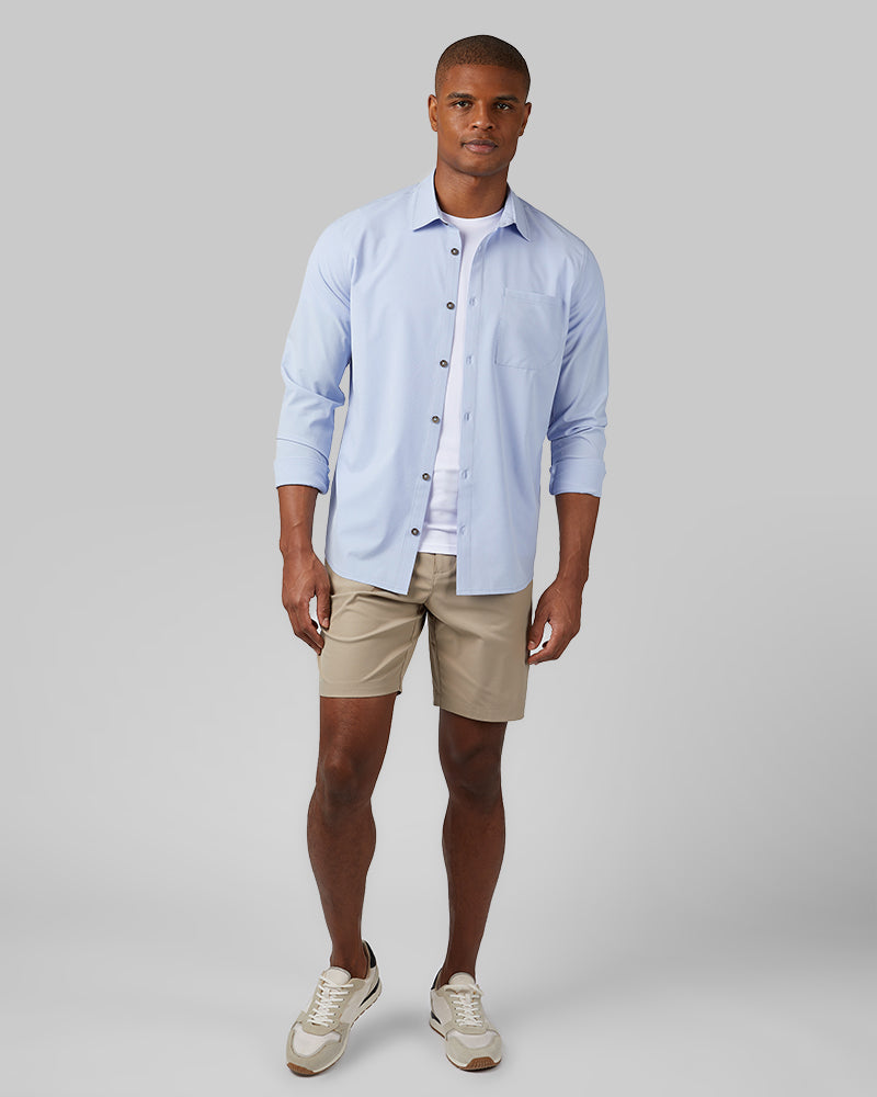 MEN'S TWILL TECH 9-INCH SHORT