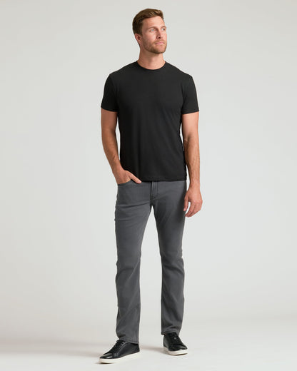 Black & White Classic Crew Neck 6-Pack