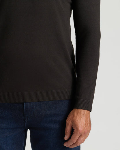 All Black Dressy V-Neck Sweater 3-Pack
