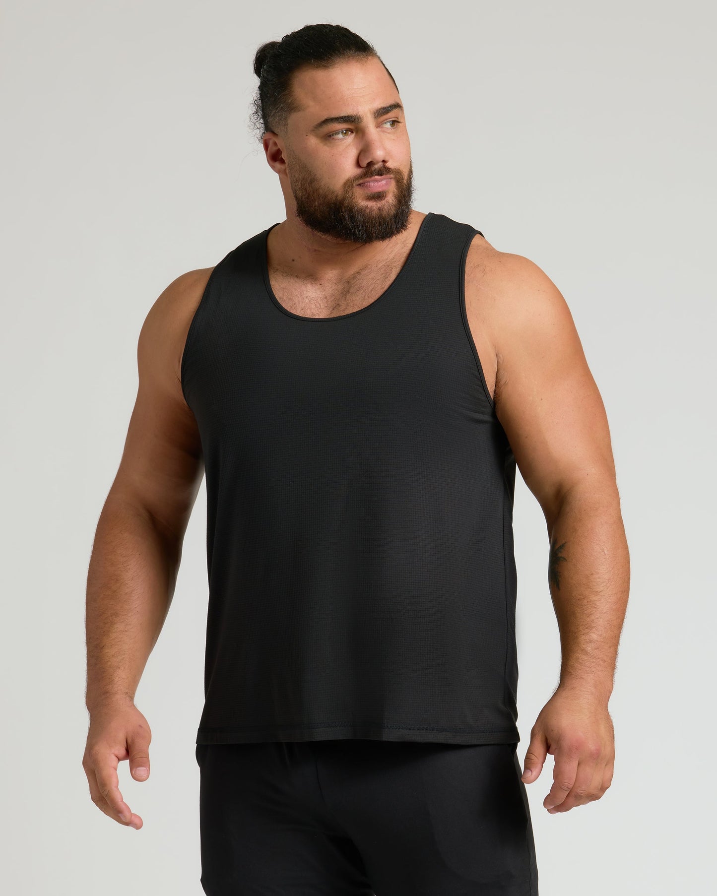 All Black Active Mesh Tank 6-Pack