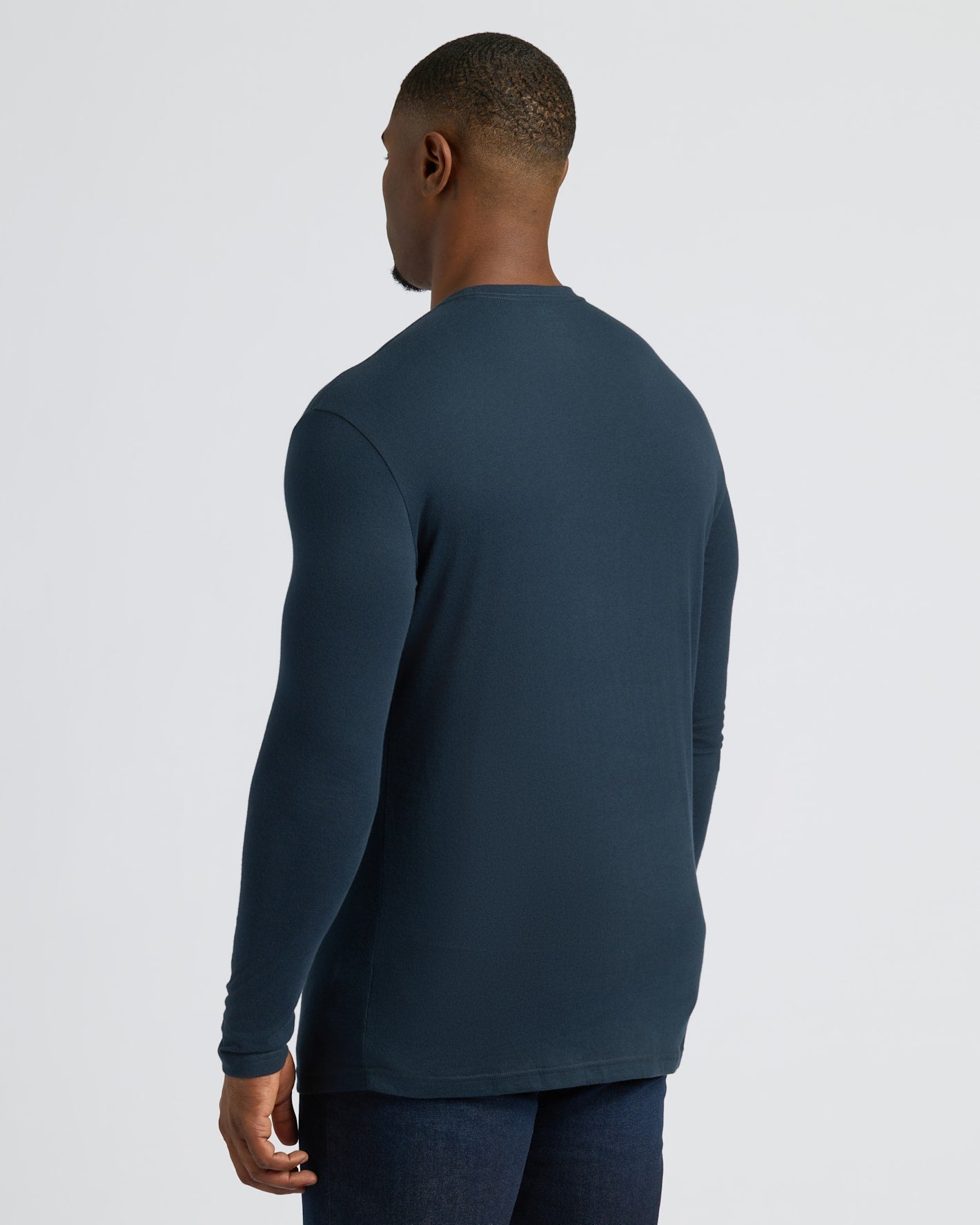 All Navy Tall Classic Long Sleeve Crew 6-Pack