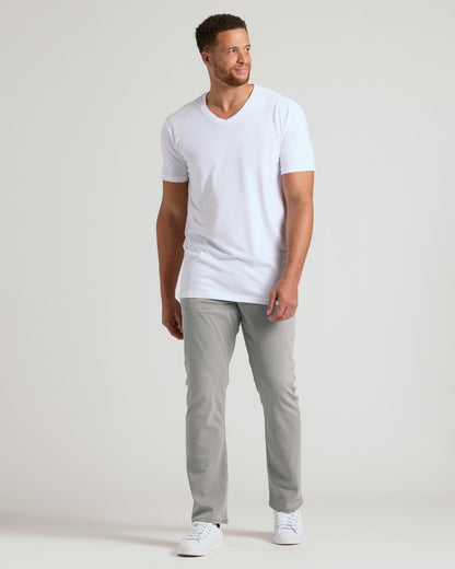 Black & White Classic Tall V-Neck 10-Pack
