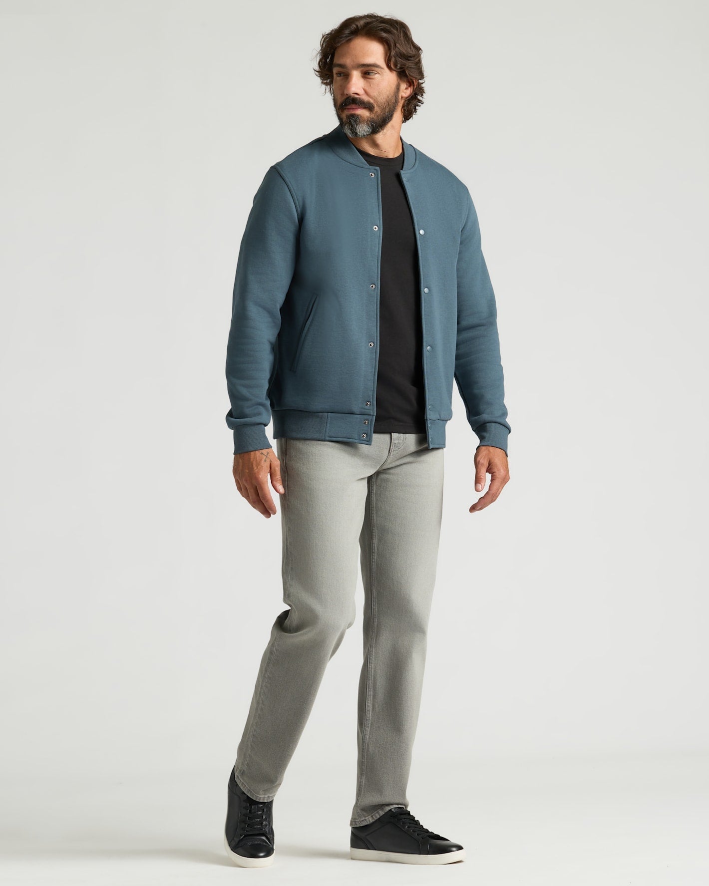 Black & Neptune Bomber Fleece Jacket 2-Pack