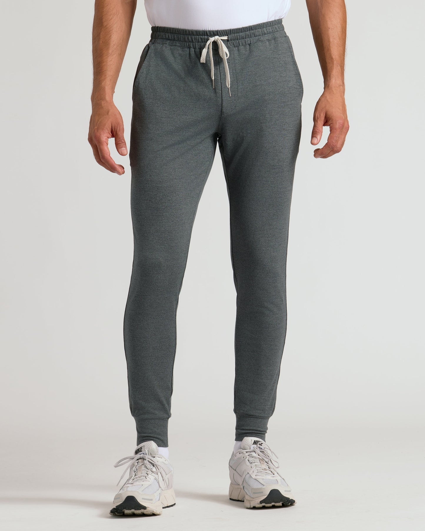 Black & Charcoal Heather Gray Active Training Joggers 2-Pack