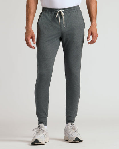 Black & Charcoal Heather Gray Active Training Joggers 2-Pack