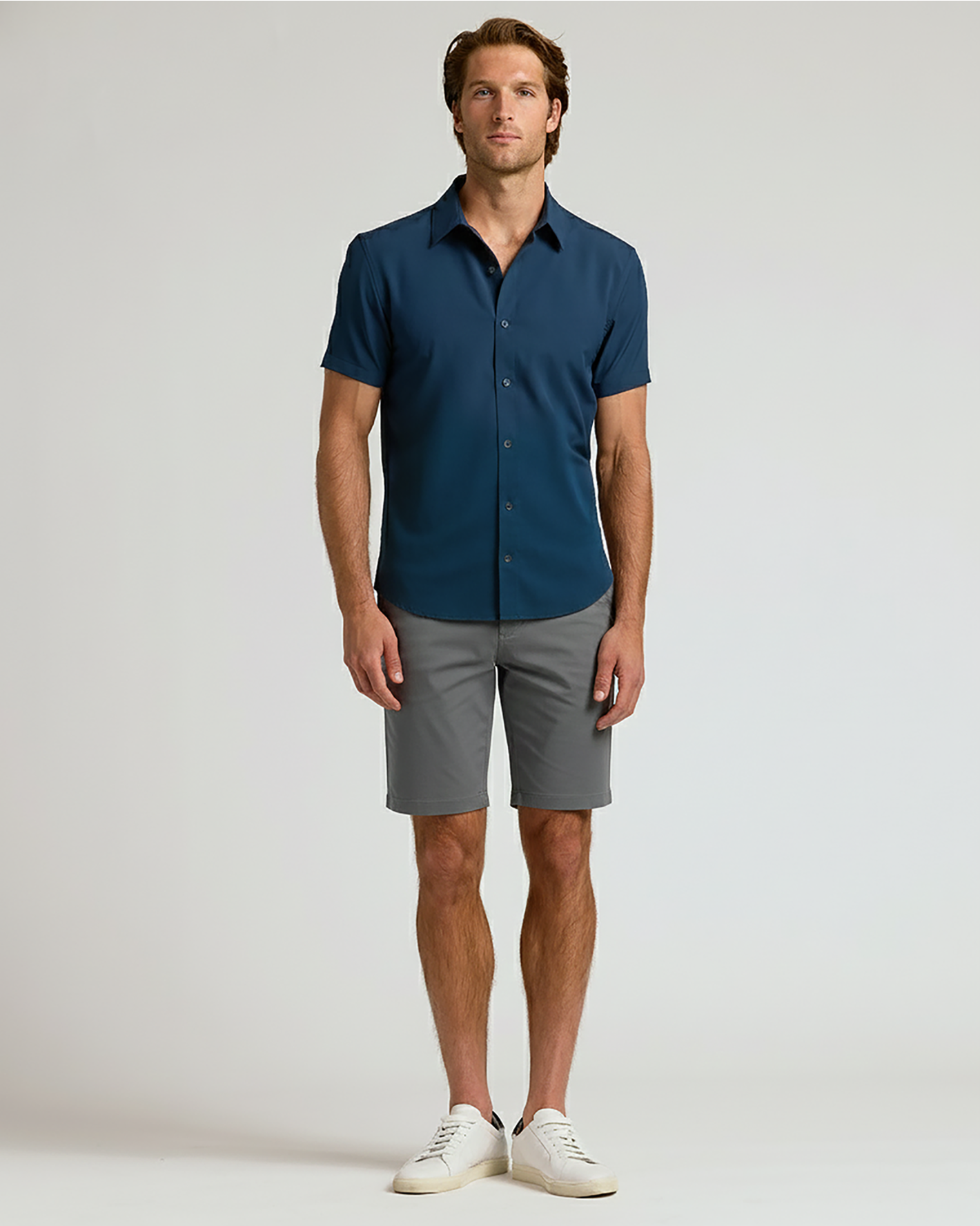 9" Black & Carbon Chino Shorts 2-Pack