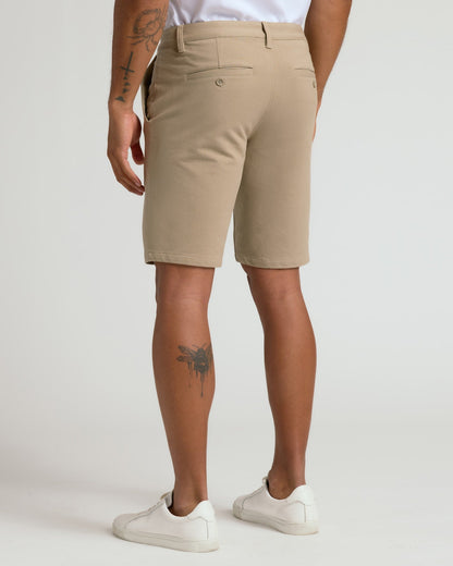 9" Black & Khaki Chino Shorts 2-Pack