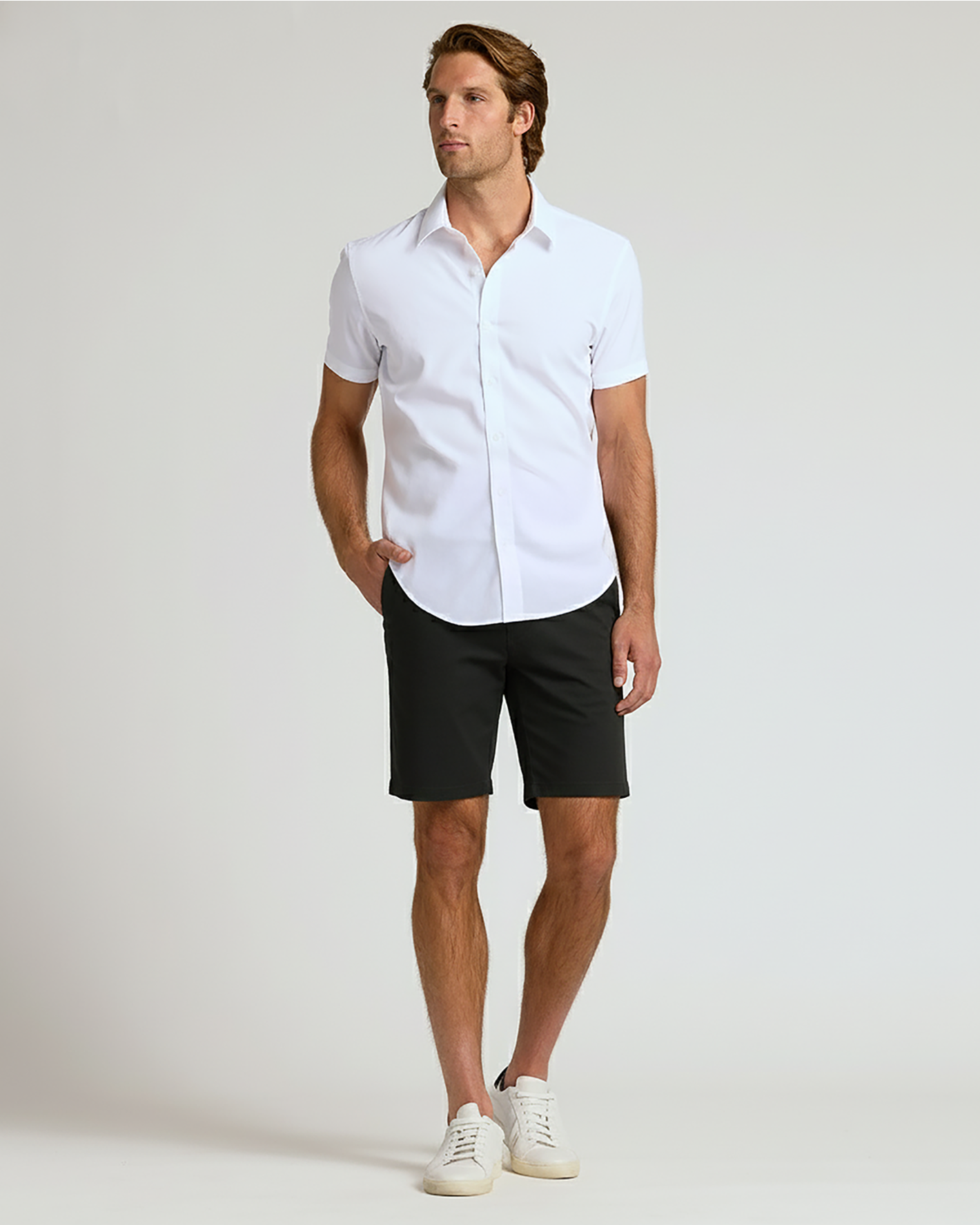 7" Navy & Black Chino Shorts 2-Pack