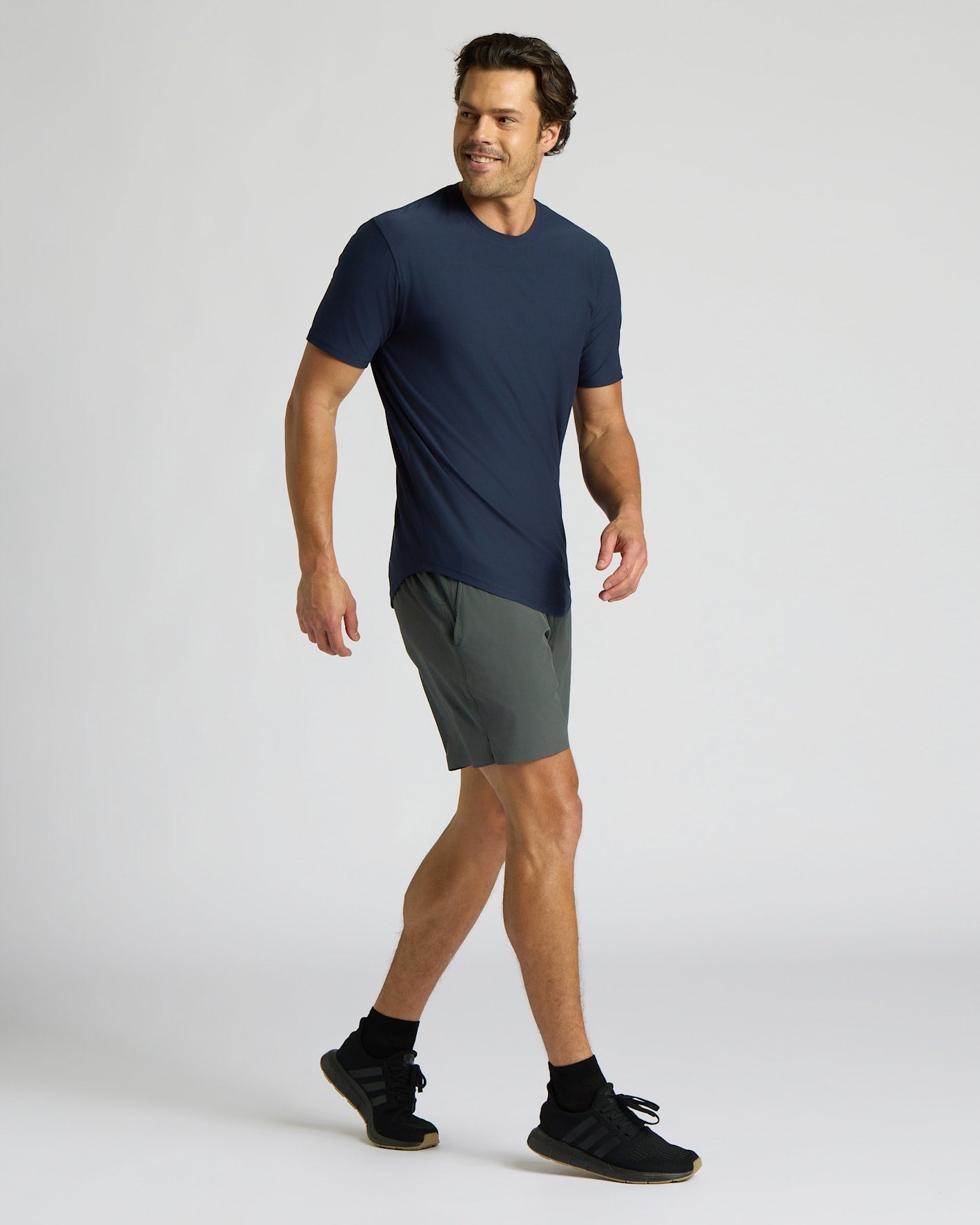 Active Curved Hem Crew 6-Pack