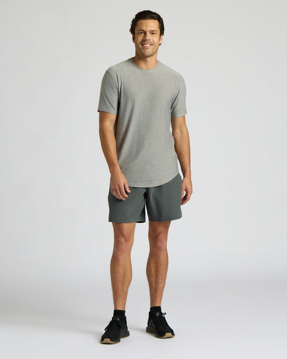 Active Curved Hem Crew 3-Pack