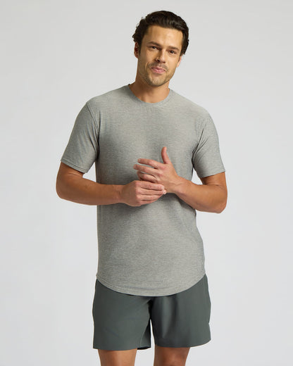 Active Curved Hem Crew 3-Pack