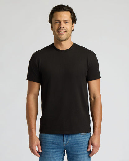 All Black Short Classic Crew Neck 3-Pack