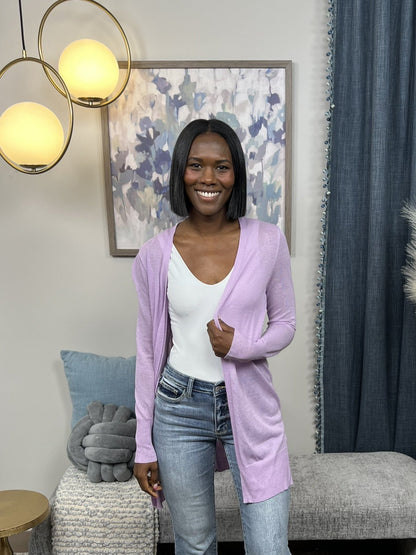 Girls Weekend Women's Sheer Lightweight Cardigan
