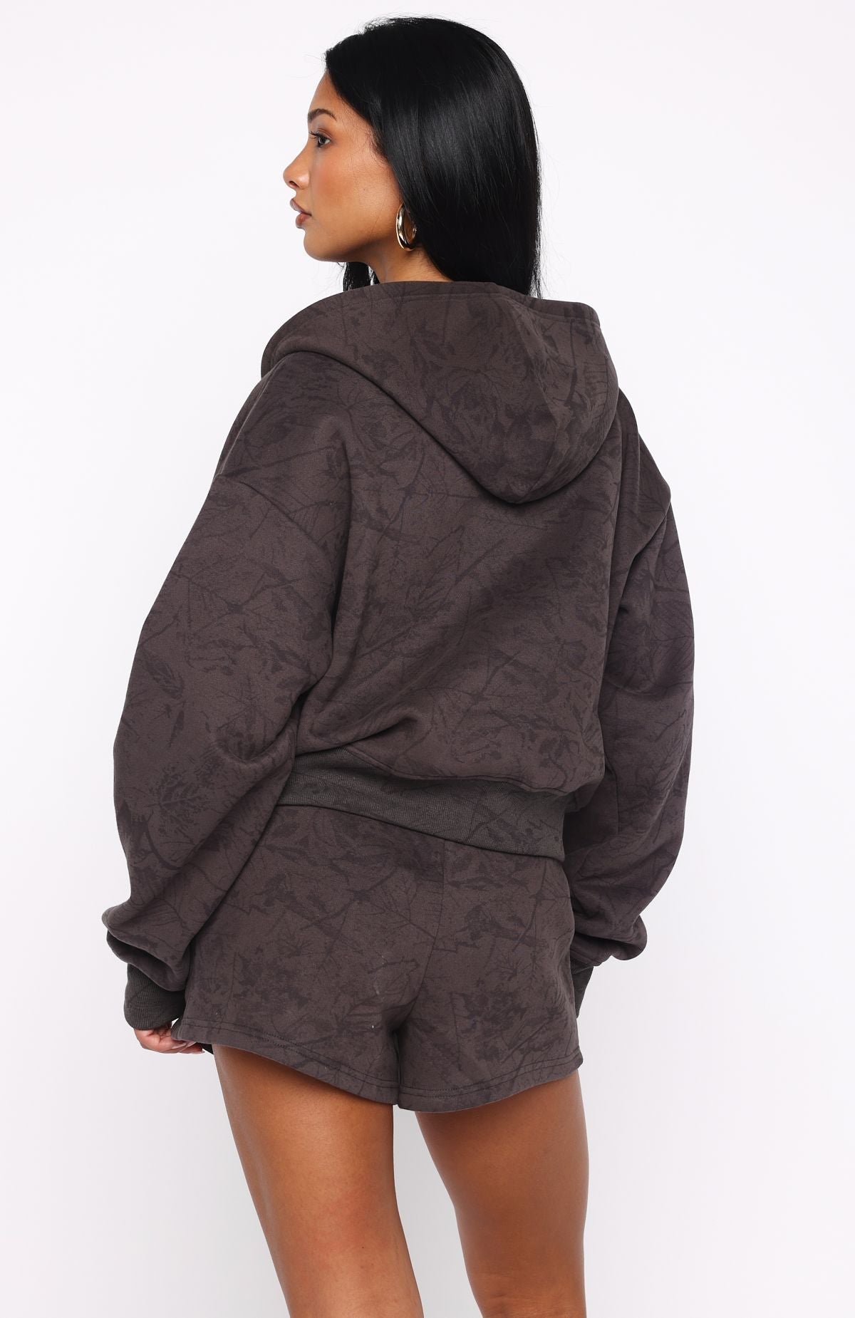Hiding Away Lounge Shorts Dark Camo