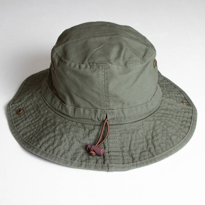 Acid - Draw String Bucket Hat - Khaki