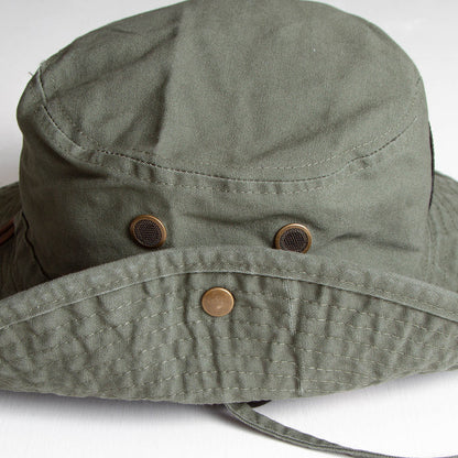Acid - Draw String Bucket Hat - Khaki