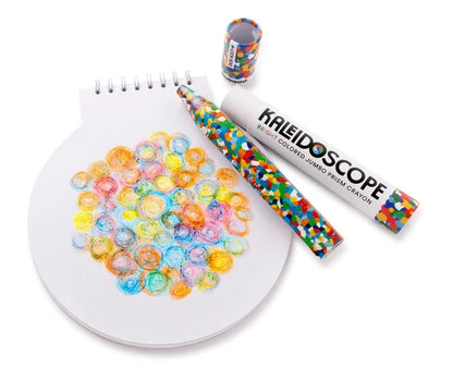 Bright Kaleidoscope Jumbo Crayon