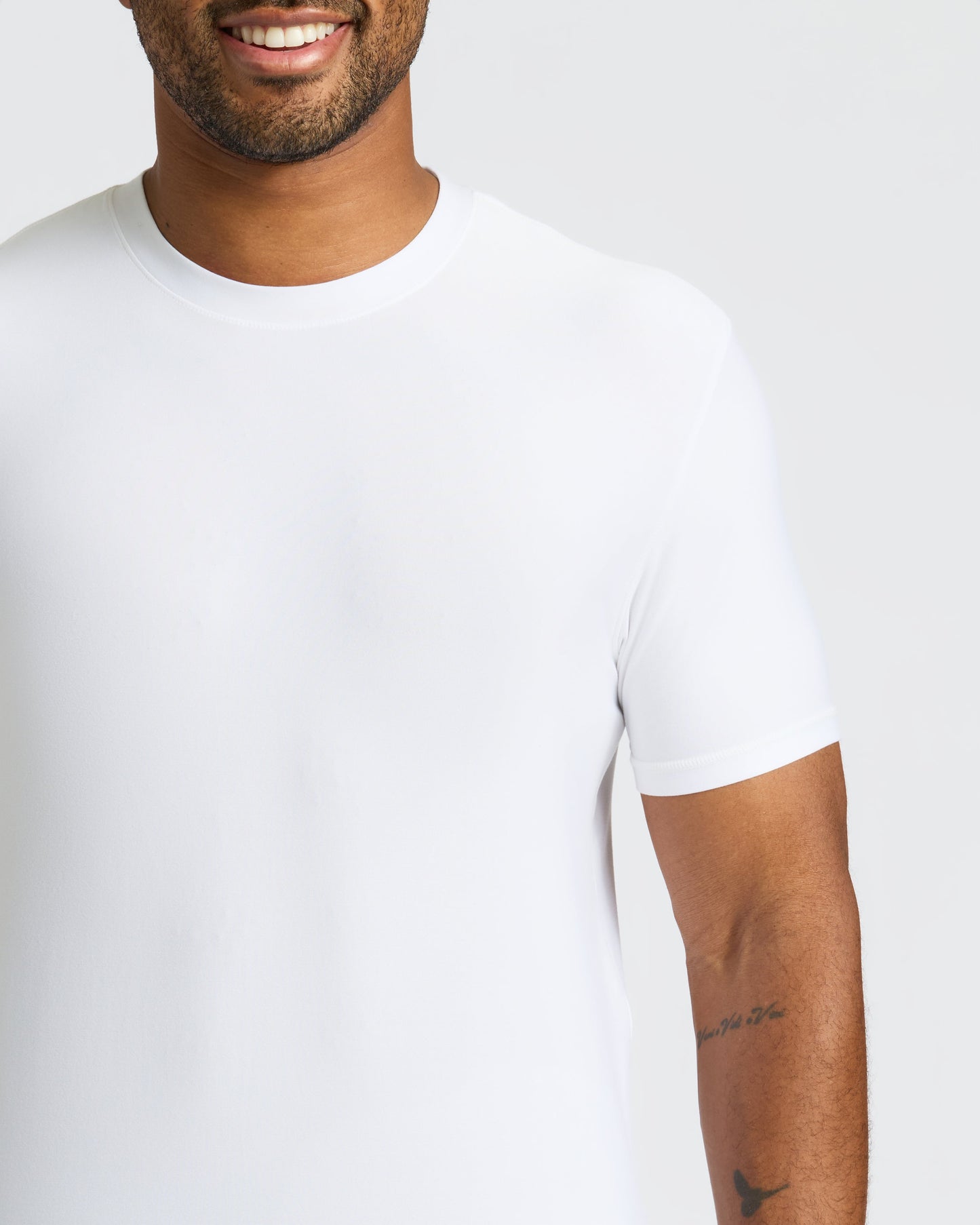All White Active Crew 10-Pack