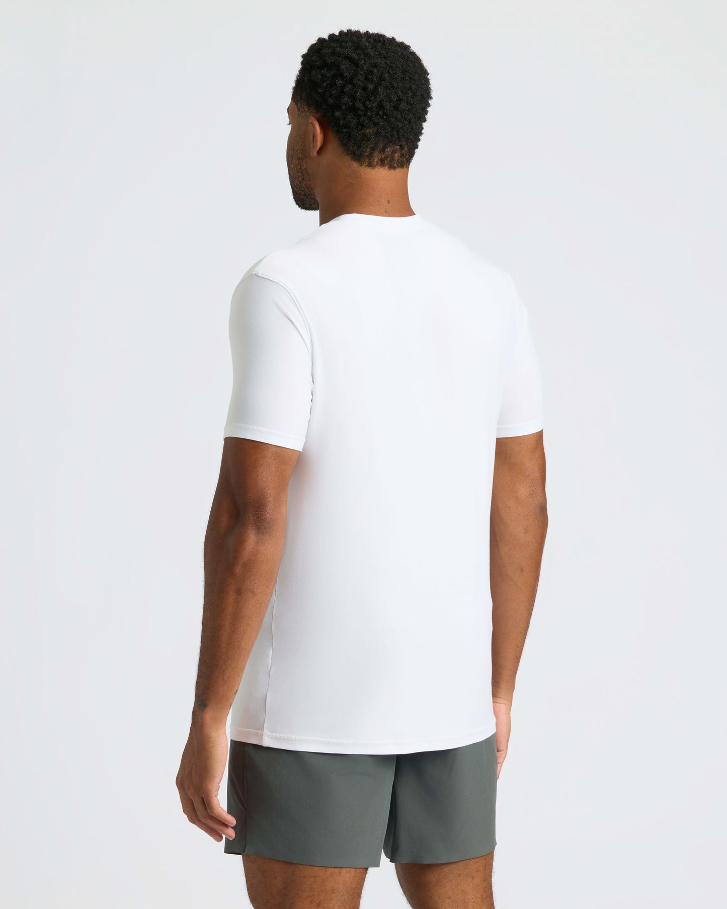 All White Active Crew Neck 6-Pack
