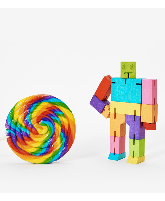 Cubebot Small - Multi Colour