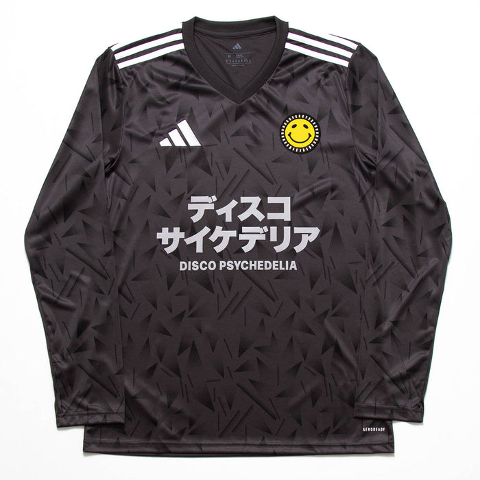 Disco Psychedelia Long Sleeve Retro 25 - Jersey - Black