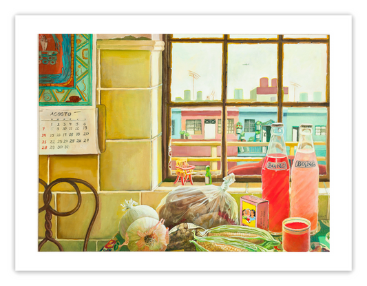 Elena Climent "Concina con vista al viaducto" Made-to-Order Print
