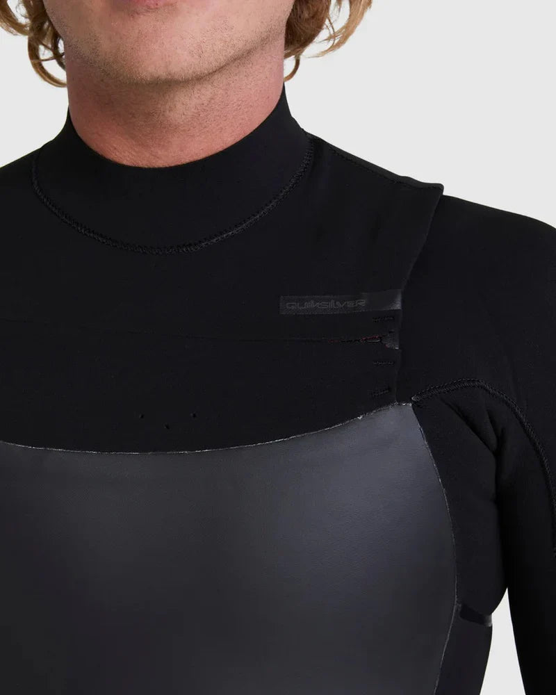 3/2 Marathon Sessions Chest Zip Fullsuit - Black