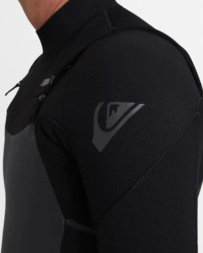 3/2 Marathon Sessions Chest Zip Fullsuit - Black
