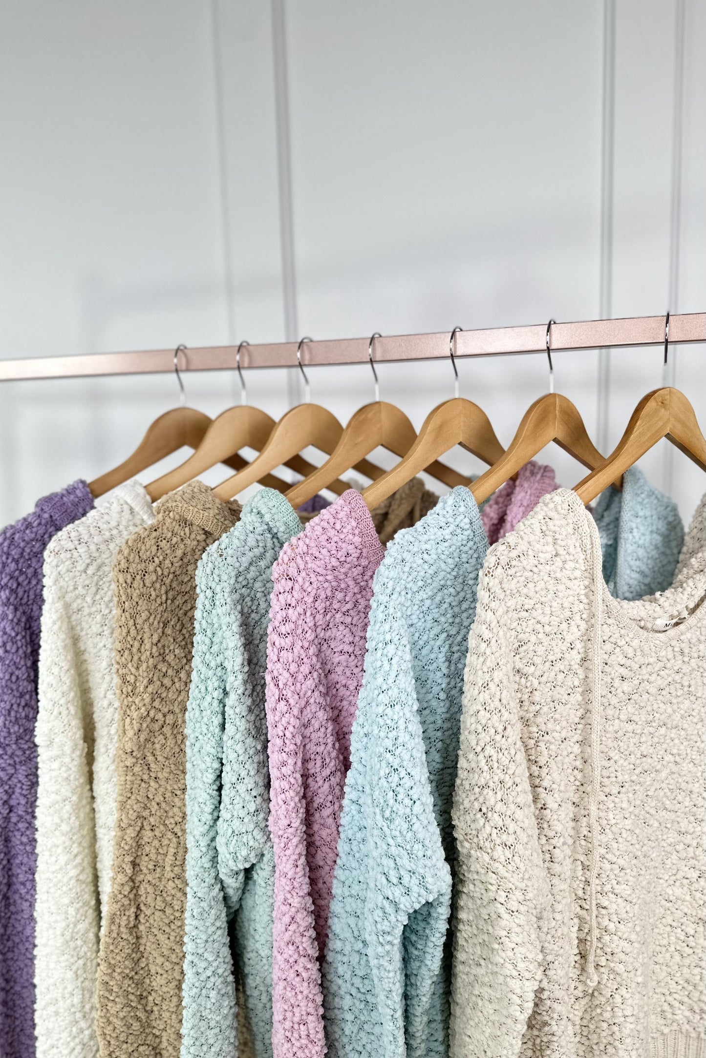 Women's V-Neck Hooded Sweater