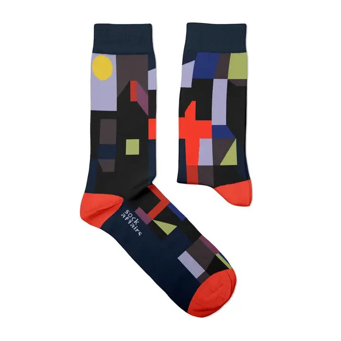 Fire At Full Moon Socks