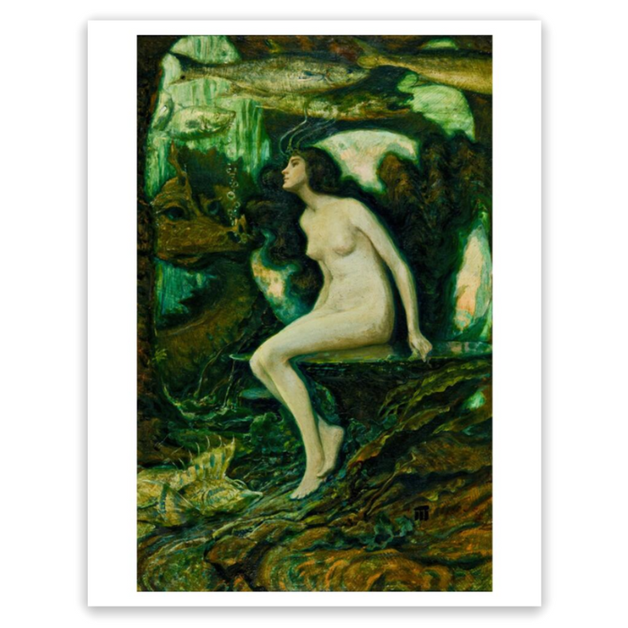 Frederick Judd Waugh "The Mermaid" Made-to-Order Print
