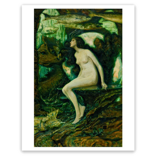 Frederick Judd Waugh "The Mermaid" Made-to-Order Print