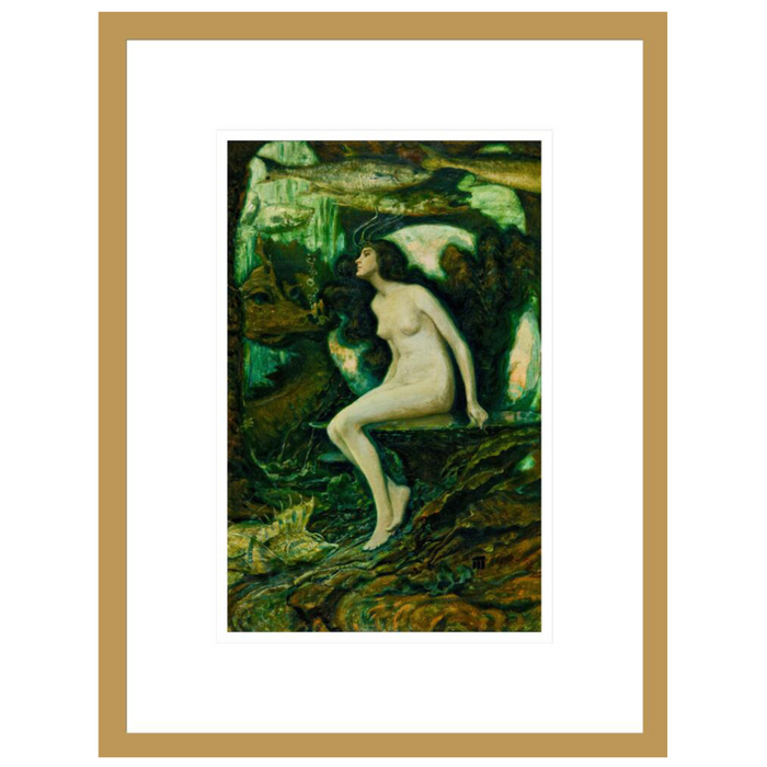 Frederick Judd Waugh "The Mermaid" Made-to-Order Print
