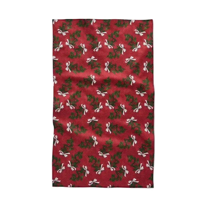 Geometry Holiday Tea Towels