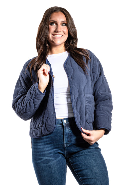 Women's Reversible Fleece Jacket