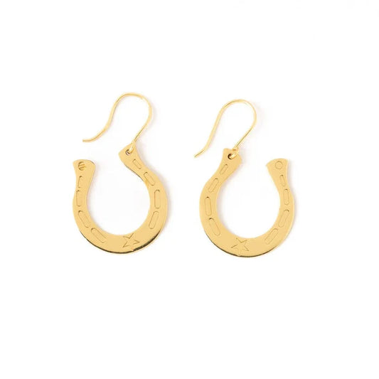 Madison Horseshoe Dangle Earrings