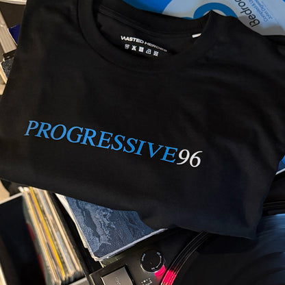 Progressive96 Front Print - Tshirt - Black
