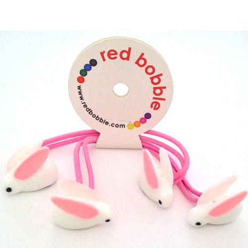 Red Bobble 2 Pack - Mini Rabbit