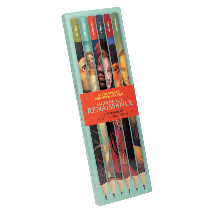 Renaissance Faces Pencil Set